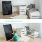 Bērnu gultiņas komplekts Adensen Smart, 0-10 gadiem, balts cena un informācija | Zīdaiņu gultas | 220.lv
