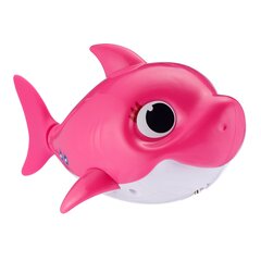 Haizivs Mummy Shark, 9 cm, rozā cena un informācija | Rotaļlietas zīdaiņiem | 220.lv