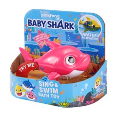 Haizivs Mummy Shark, 9 cm, rozā cena un informācija | Rotaļlietas zīdaiņiem | 220.lv