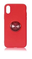 Fusion ring silikona aizsargapvalks ar magnētu piemērots Apple iPhone 12 / 12 Pro, sarkans cena un informācija | Telefonu vāciņi, maciņi | 220.lv