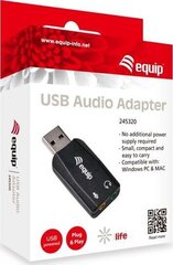 Equip 245320 цена и информация | Адаптеры и USB разветвители | 220.lv