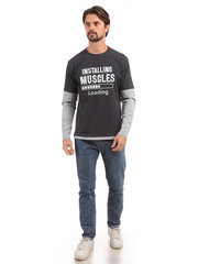 Мужская футболка с длинными рукавами Street Industries цена и информация | Мужские футболки | 220.lv