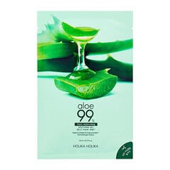 Успокаивающая листовая маска для лица Holika Holika Aloe 99% 23 мл цена и информация | Маски для лица, патчи для глаз | 220.lv