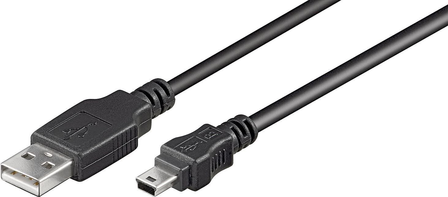 Goobay USB 2.0 - miniUSB (50767) cena un informācija | Adapteri un USB centrmezgli | 220.lv