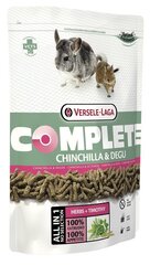 Versele Laga barība šinšillām un degu Complete, 500 g цена и информация | Корм для грызунов | 220.lv