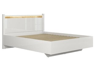 Кровать BRW Alameda A 160x200 см, белая цена и информация | Кровати | 220.lv