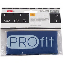 Pretestības gumija Profit Mini Band 50x5x0,06cm cena un informācija | Fitnesa gumijas, gredzeni | 220.lv