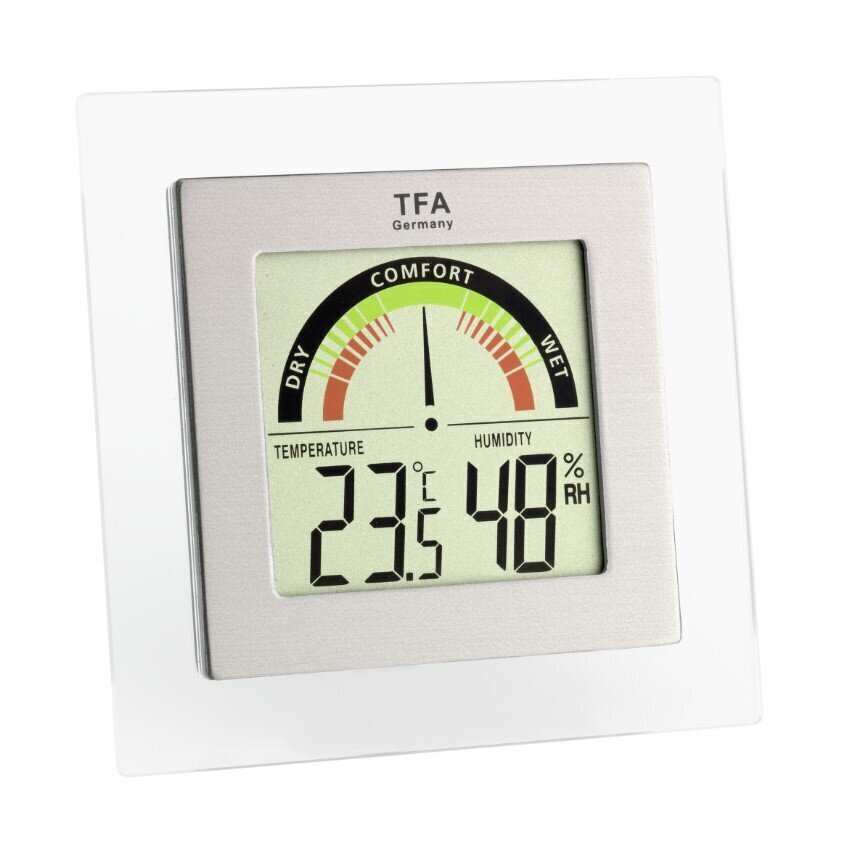 Higrometrs - termometrs TFA 305023 cena un informācija | Meteostacijas, āra termometri | 220.lv
