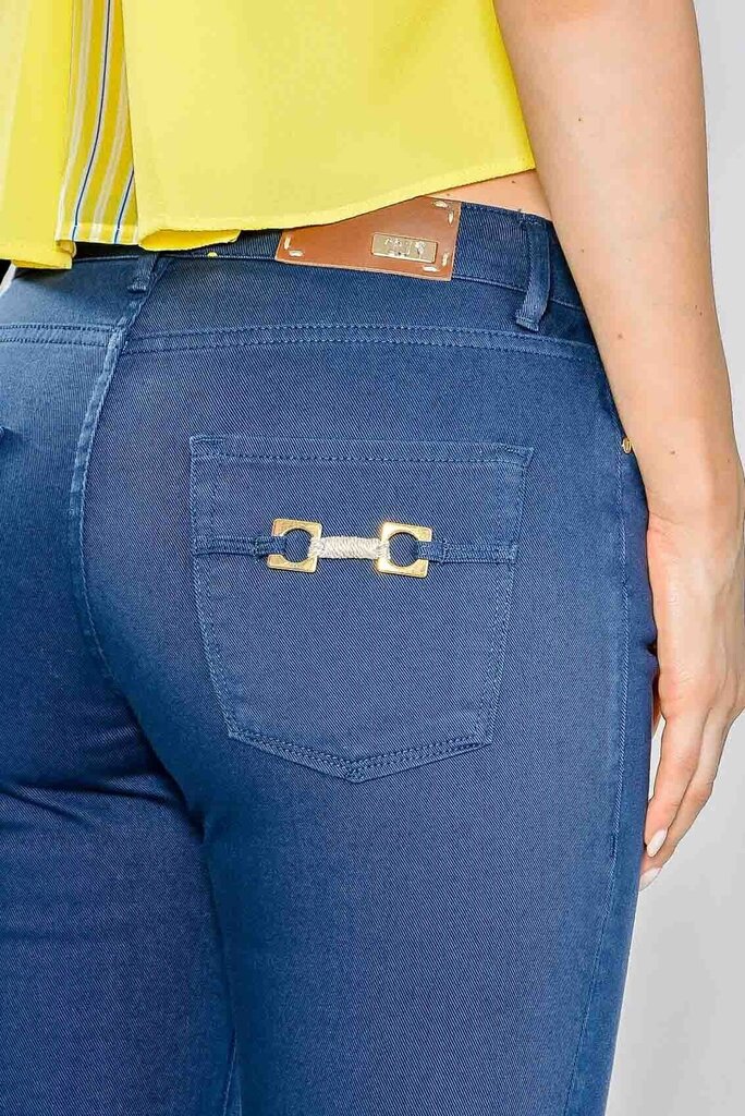 Sieviešu džinsi Trussardi Jeans, zili cena un informācija | Sieviešu džinsi | 220.lv