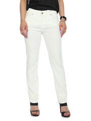 Sieviešu bikses Trussardi Jeans, baltas cena un informācija | Bikses sievietēm | 220.lv