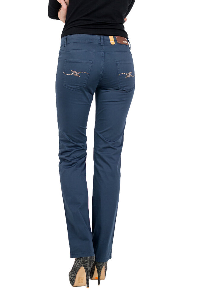 Bikses sievietēm Trussardi Jeans, zilas цена и информация | Bikses sievietēm | 220.lv