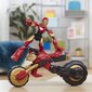 Figūriņa ar motociklu Hasbro Avengers Bend N Flex cena un informācija | Rotaļlietas zēniem | 220.lv