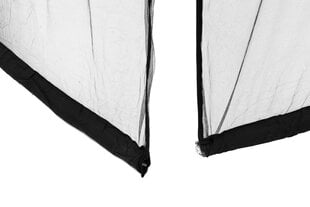 Сетка от насекомых для зонтов от солнца 4living, черная цена и информация | Зонты, маркизы, стойки | 220.lv