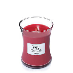 WoodWick aromātiska svece Currant, 275 g cena un informācija | Sveces un svečturi | 220.lv