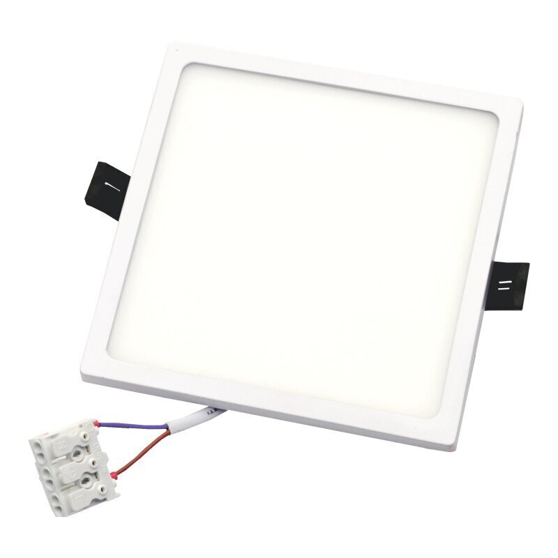 Iebūvējamais kvadrāts LED panelis "SPLIT" 16W cena un informācija | Iebūvējamās lampas, LED paneļi | 220.lv