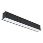 Iebūvējamais melns LED gaismeklis "ESNA" 20W cena un informācija | Iebūvējamās lampas, LED paneļi | 220.lv