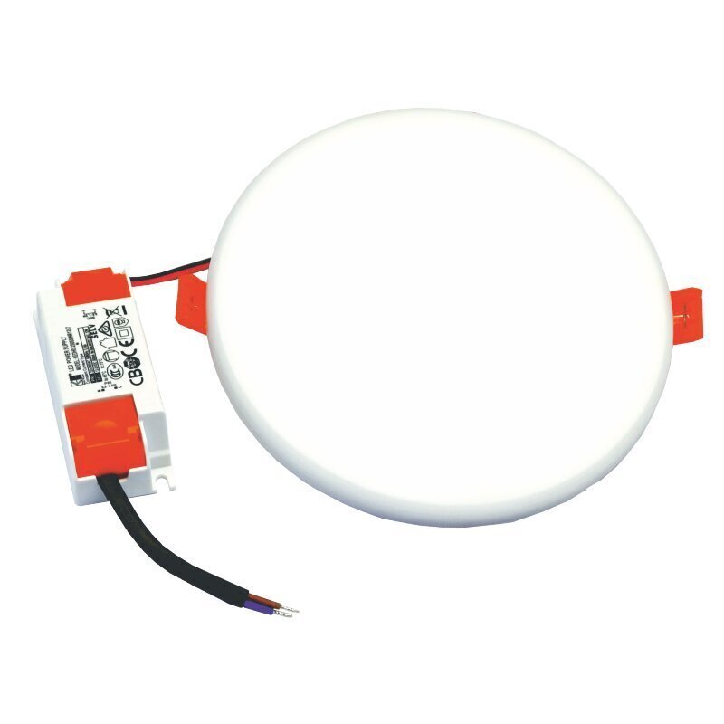 Iebūvējamais apaļš LED panelis "RONDA" 11W cena un informācija | Iebūvējamās lampas, LED paneļi | 220.lv