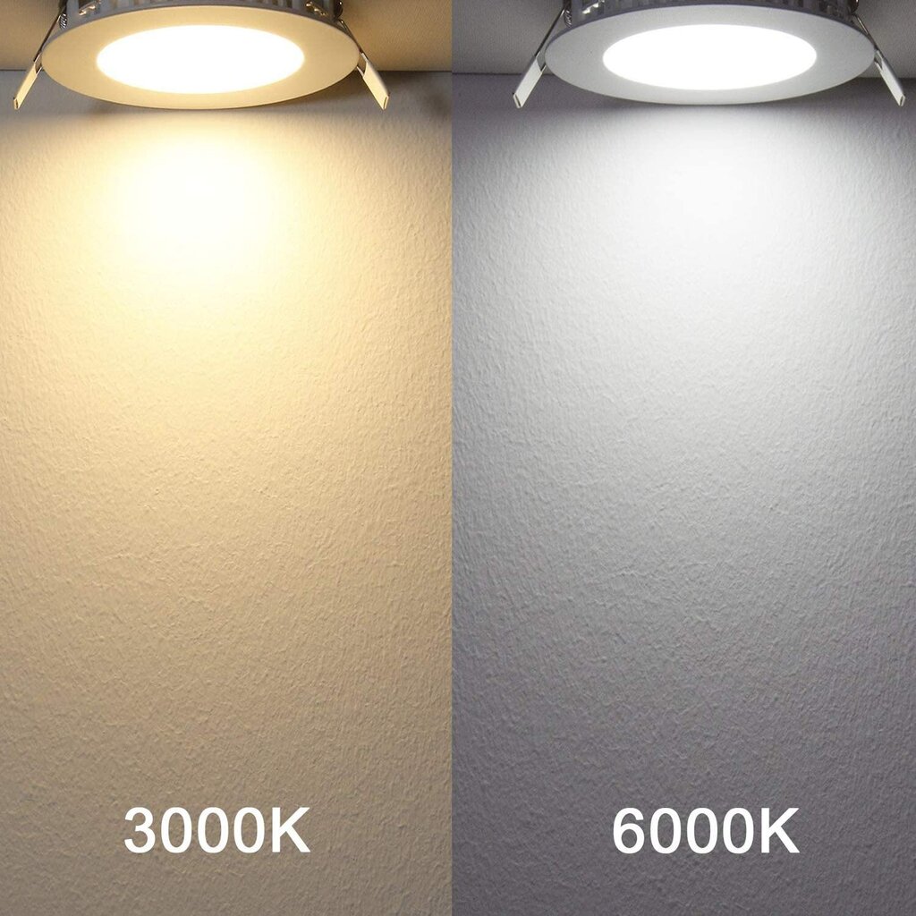 LED panelis G.LUX LXM-2209-6W цена и информация | Iebūvējamās lampas, LED paneļi | 220.lv