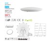 LED lampa G.LUX GR-LED-CIRCLE-36W cena un informācija | Griestu lampas | 220.lv