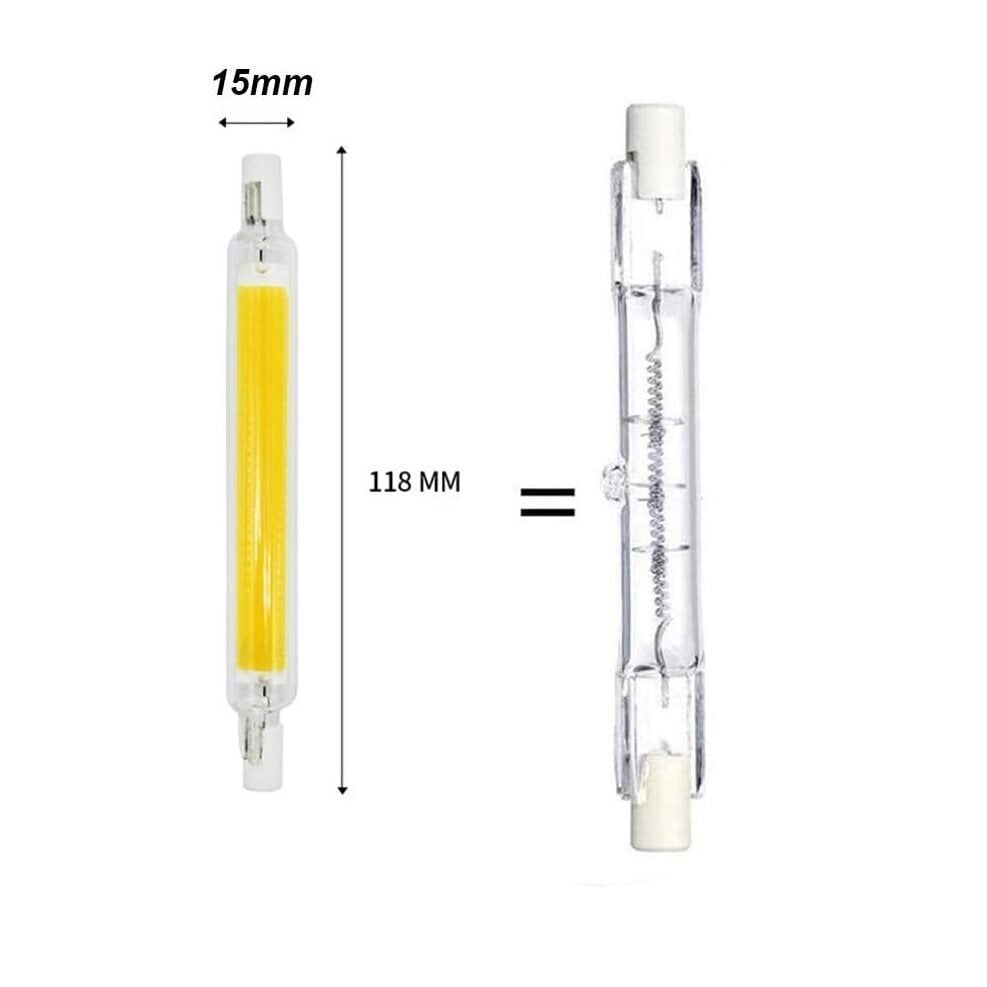 LED Spuldzes J118 GR-LED-R7S COB 11W, 2 gab./iepakojumā cena un informācija | Spuldzes | 220.lv