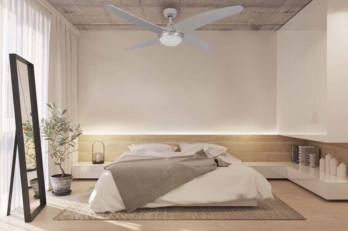 Lampa ar ventilatoru G.LUX GF-DISCUS cena un informācija | Griestu lampas-ventilatori | 220.lv