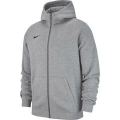 Džemperis zēniem Nike Hoodie FZ Y Team Club 19 (AJ1458 063), pelēks cena un informācija | Zēnu jakas, džemperi, žaketes, vestes | 220.lv