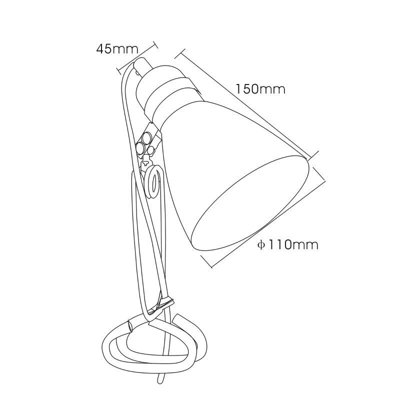 Sienas - piekarināmā lampa G.LUX GD-2013A mat.hroma krāsa cena un informācija | Sienas lampas | 220.lv