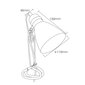 Sienas - piekarināmā lampa G.LUX GD-2013A mat.hroma krāsa cena un informācija | Sienas lampas | 220.lv