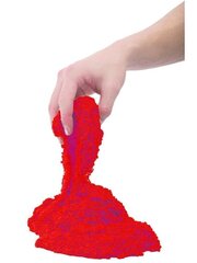 Kinētiskās smiltis ar 4 formiņām, 500 g, sarkanas cena un informācija | Modelēšanas un zīmēšanas piederumi | 220.lv