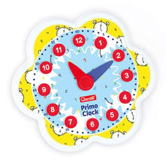 Attīstošs pulkstenis Quercetti Play Montessori Primo Clock cena un informācija | Attīstošās rotaļlietas | 220.lv