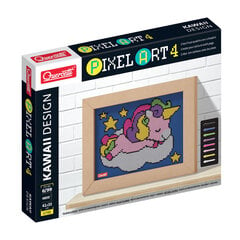 Головоломка Пиксель Арт Единорог в стиле Kawaii Quercetti Pixel Art 4, 0795 цена и информация | Пазлы | 220.lv