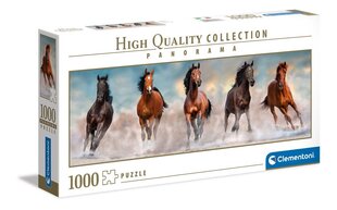 Головоломка с лошадьми Clementoni High Quality Collection Panorama, 39607, 1000 д. цена и информация | Пазлы | 220.lv
