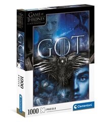 Головоломка Clementoni Game of Thrones (Игра престолов), 39589, 1000 д. цена и информация | Пазлы | 220.lv