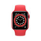 Apple Watch Series 6 GPS + Cellular, 40mm PRODUCT(RED) Aluminium Case with PRODUCT(RED) Sport Band цена и информация | Viedpulksteņi (smartwatch) | 220.lv