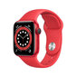 Apple Watch Series 6 GPS + Cellular, 40mm PRODUCT(RED) Aluminium Case with PRODUCT(RED) Sport Band цена и информация | Viedpulksteņi (smartwatch) | 220.lv