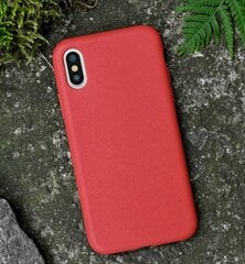 Forever Bioio биоразлагаемый чехол для телефона Apple iPhone 12 / 12 Pro, красный цена и информация | Чехлы для телефонов | 220.lv