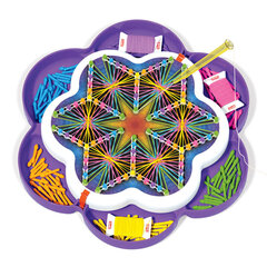 Творческий набор Веревочное искусство Mandala Quercetti Play Creativo String Art цена и информация | Развивающие игрушки | 220.lv
