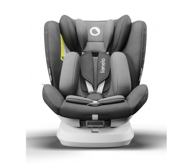 Autokrēsliņš Lionelo Bastiaan One Isofix, 0-36 kg, Grey Graphite cena un informācija | Autokrēsliņi | 220.lv