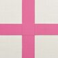 Piepūšamais vingrošanas paklājiņš, rozā, 60x100x10cm, pvc cena un informācija | Vingrošanas paklāji | 220.lv