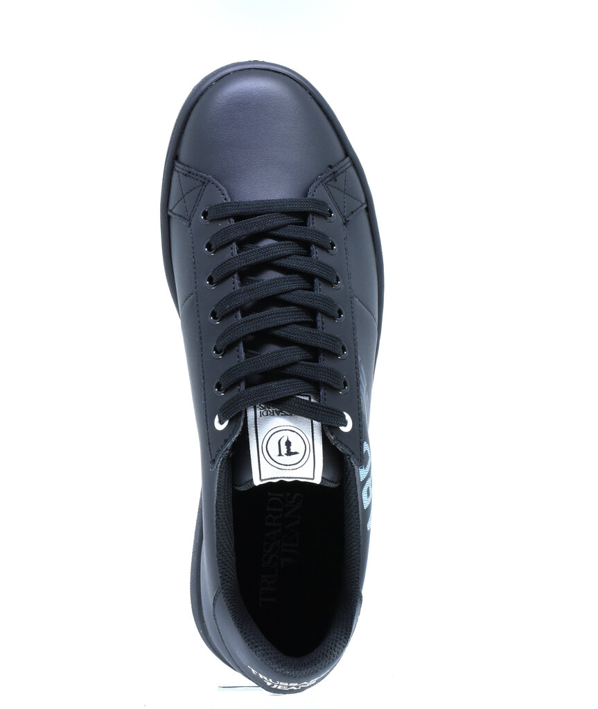 Sporta stila apavi vīriešiem Trussardi Jeans, melni cena un informācija | Sporta apavi vīriešiem | 220.lv