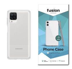 Fusion ultra clear series 2 mm silikona aizsargapvalks Samsung A125 Galaxy A12 caurspīdīgs (EU Blister) cena un informācija | Telefonu vāciņi, maciņi | 220.lv