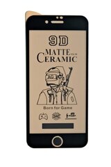 Защитное стекло Matte Ceramic, Full Glue, Full Cover Black для iPhone 7 Plus/ 8 Plus цена и информация | Защитные пленки для телефонов | 220.lv