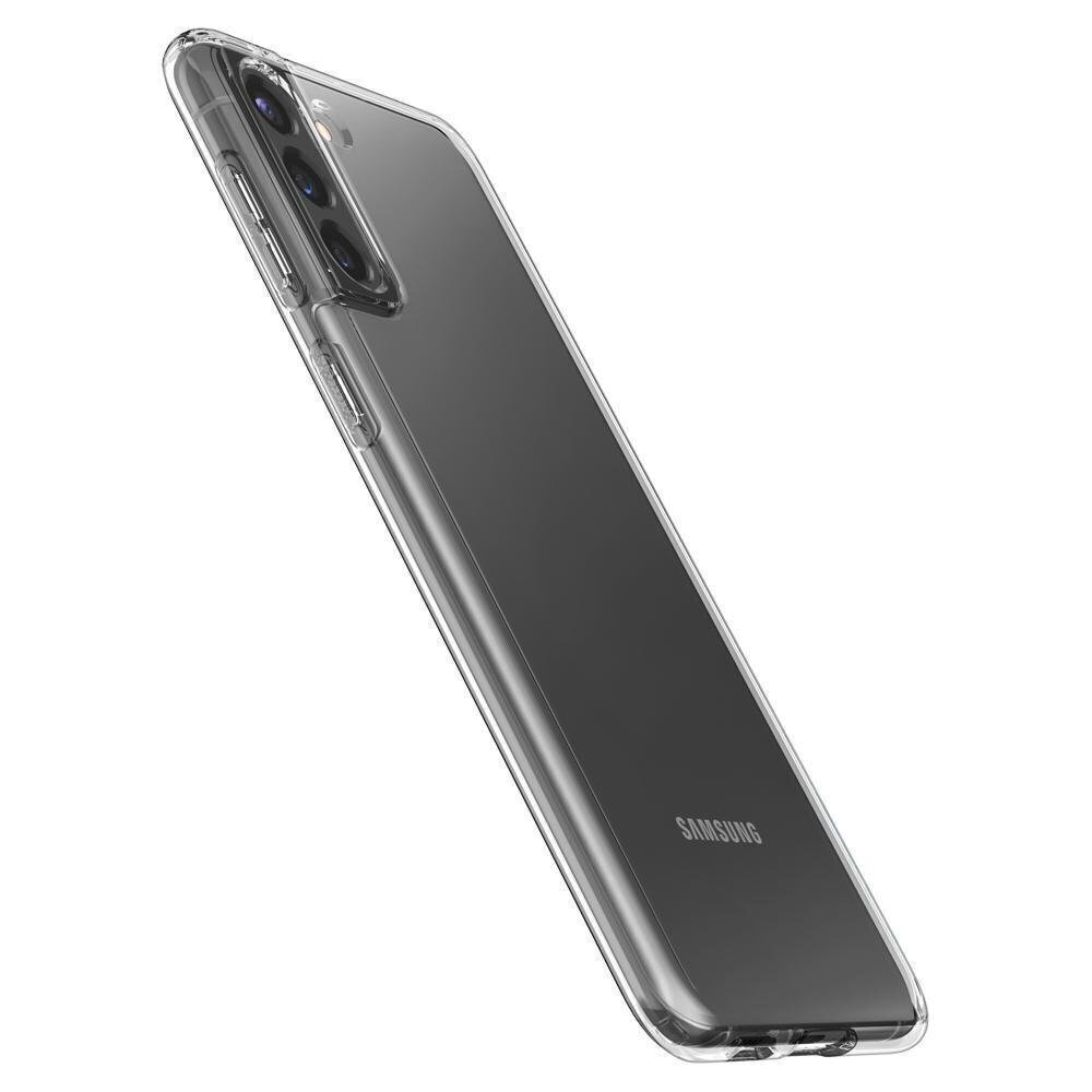 Silikona telefona vāciņš priekš Samsung G991 Galaxy S21 5G, Spigen Liquid Crystal, caurspīdīgs cena un informācija | Telefonu vāciņi, maciņi | 220.lv