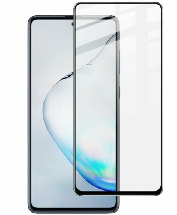 Hallo Full Face 5D Tempered Glass Aizsargstikls ar rāmīti Samsung Galaxy S21 Plus Melns cena un informācija | Ekrāna aizsargstikli | 220.lv