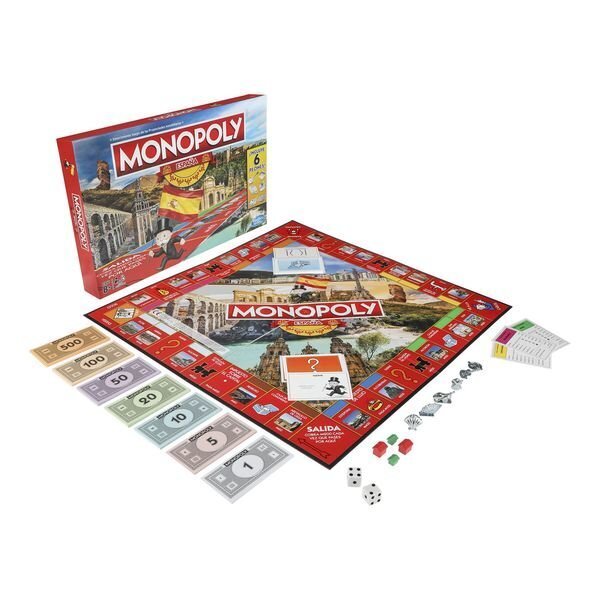 Spānijas Monopols Hasbro цена и информация | Galda spēles | 220.lv