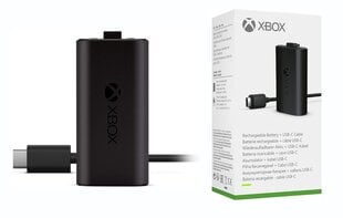 Xbox Series X/S Rechargeable Battery + USB-C Cable Official цена и информация | Аксессуары для компьютерных игр | 220.lv