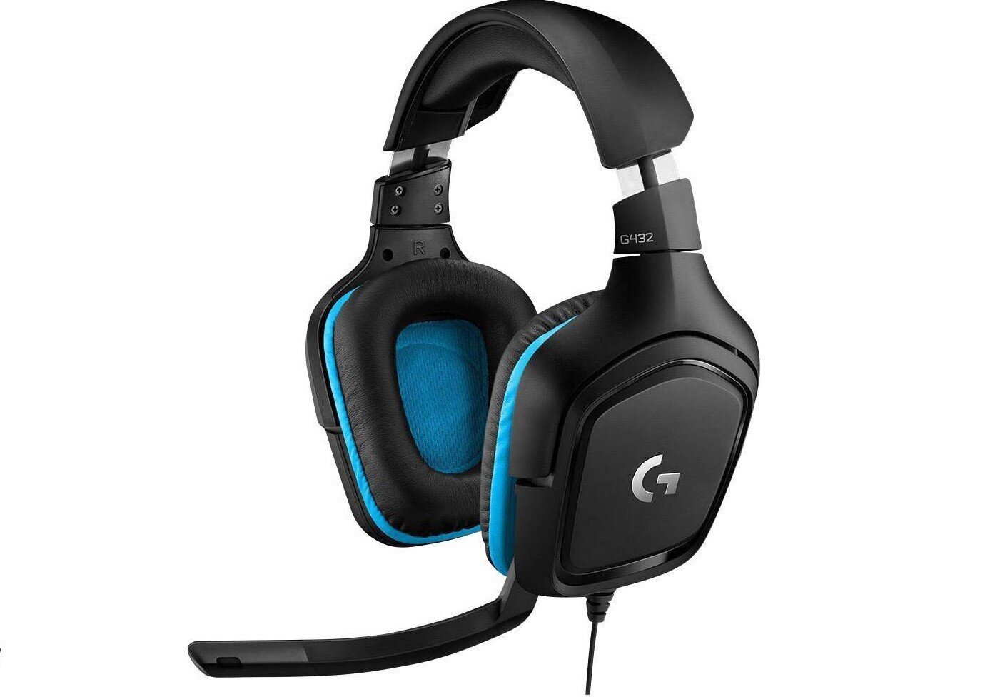 Logitech G432 Surround Sound Gaming cena un informācija | Austiņas | 220.lv