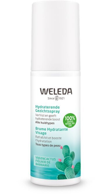 Mitrinoša sejas migla Welda Weleda Prickly Pear Cactus 100 ml cena un informācija | Sejas ādas kopšana | 220.lv