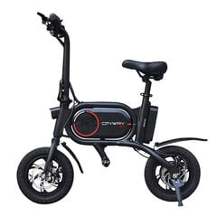 Elektriskais velosipēds Cityway Milo 12'' 350W, melns cena un informācija | Elektrovelosipēdi | 220.lv