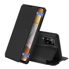 Dux Ducis Skin X Bookcase, piemērots Samsung Galaxy A42 5G, melns cena un informācija | Telefonu vāciņi, maciņi | 220.lv